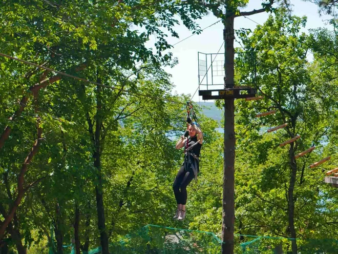 Zip line — Adrenalin Park Crikvenica