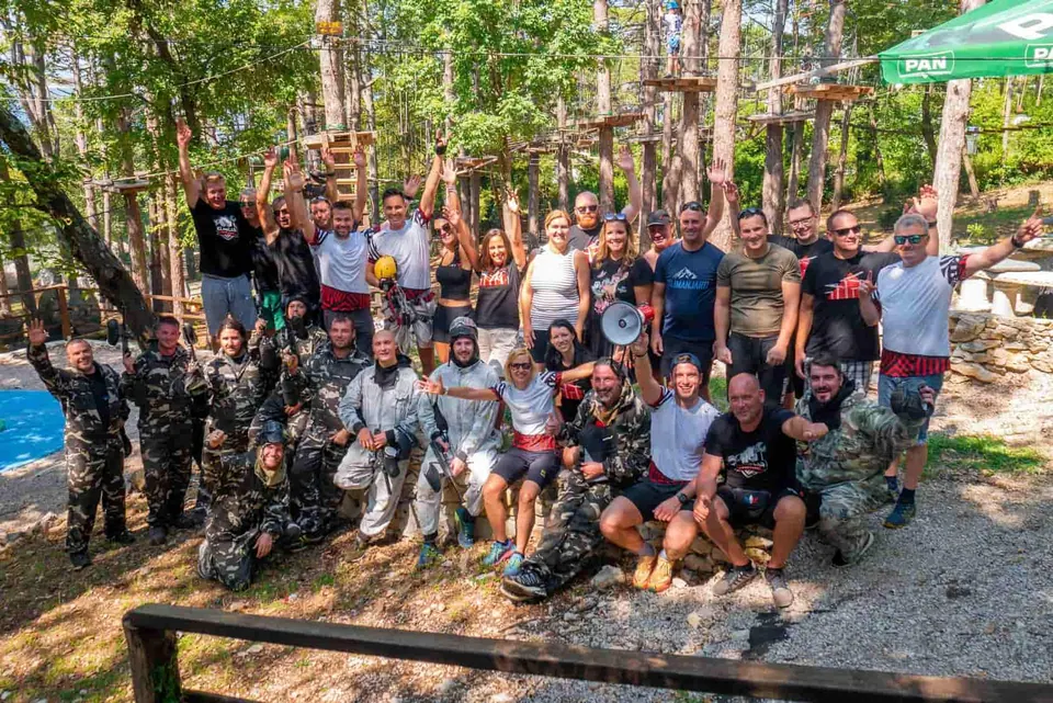 Private event and celebration at Adrenalin Park Crikvenica