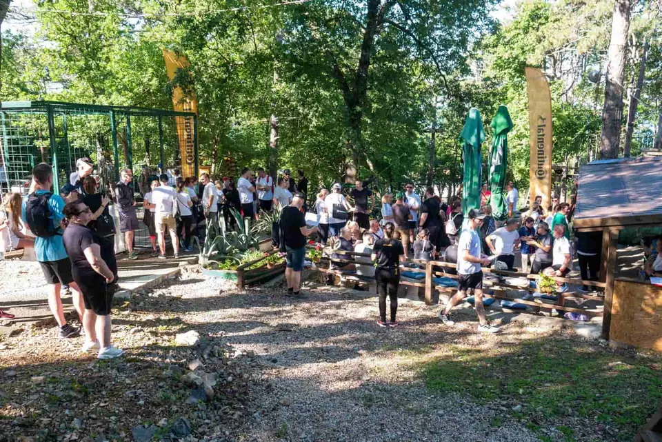 Team activities and adrenaline sport in Crikvenica